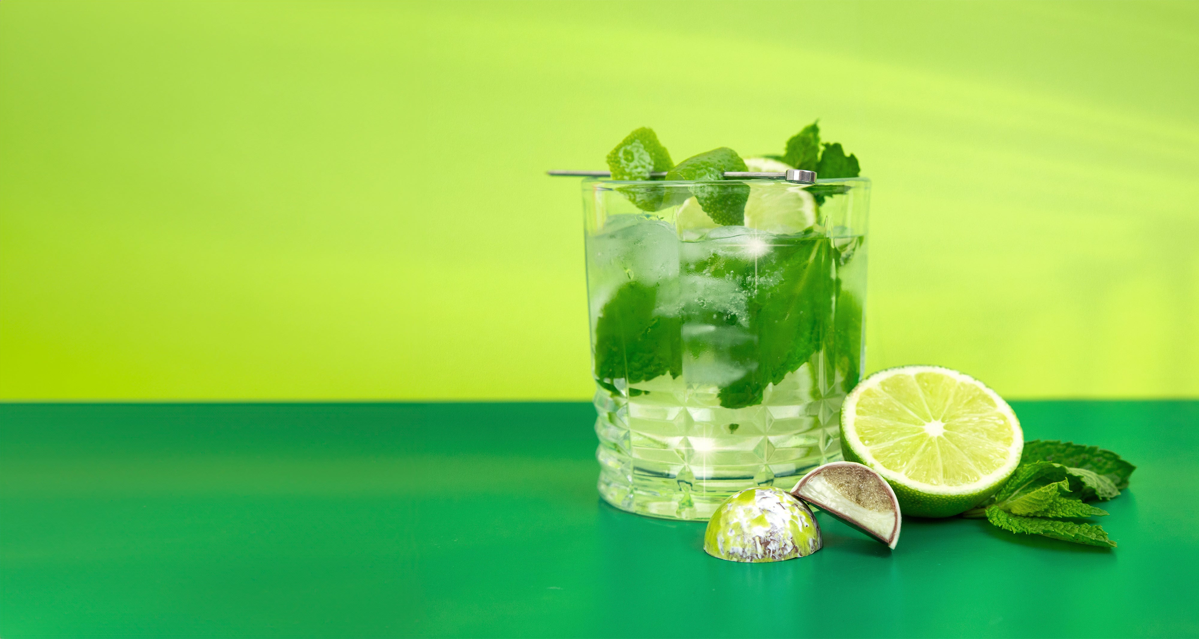 Image of Behind JACEK's Caipirinha Bonbon